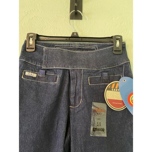 RVT Womens Boot Cut Blue Jeans 5/6 (24x31) - Picture 3 of 9